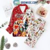 Friend Merry Friendsmas Merry Christmas Polyester Pajamas Set