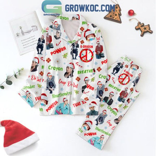 G-Dragon Merry Christmas Crayzon That XX 2024 Polyester Pajamas Set