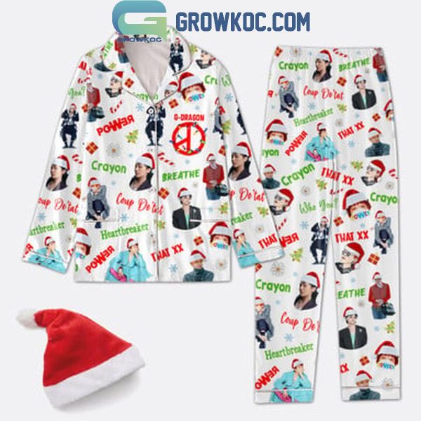 G-Dragon Merry Christmas Crayzon That XX 2024 Polyester Pajamas Set