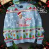 Jimmy Buffett Loves Parrot Merry Christmas Ugly Sweater White