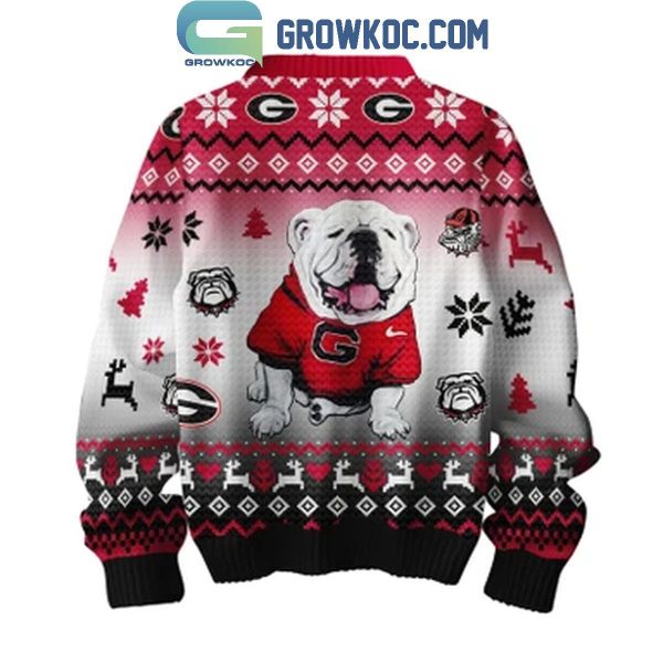 Georgia Bulldogs Turkey Go Dawgs Happy Thanksgiving Holidays 2024 Ugly Sweater