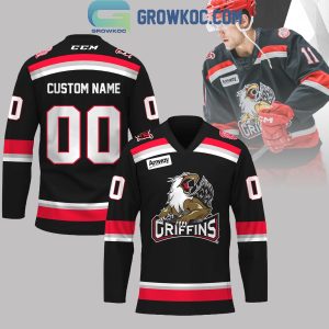 Grand Rapids Griffins Motu Viget Griff 2024 Personalized Hockey Jersey