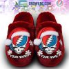 Prince Merry Christmas Princemas Fleece House Slippers