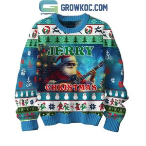 Grateful Dead Jerry Gracia 2024 Celebration Christmas Ugly Sweater