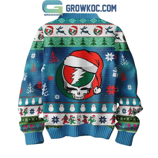 Grateful Dead Jerry Gracia 2024 Celebration Christmas Ugly Sweater