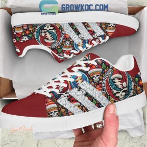 Grateful Dead Merry Christmas Happy Dead Holidays Stan Smith Shoes