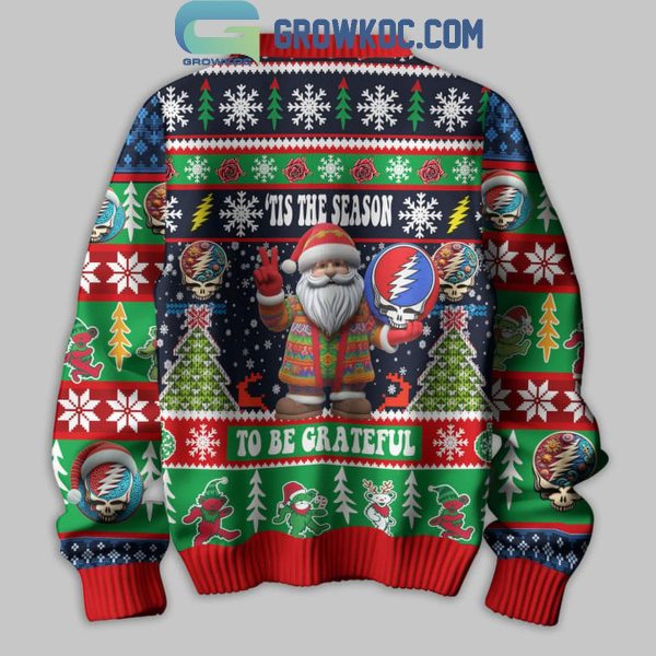 Grateful Dead Tis The Season To Be Grateful Christmas Ugly Sweater