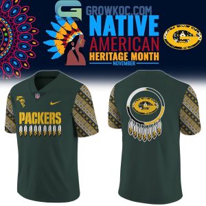 Green Bay Packers 2024 Native American Heritage Month Football Jersey