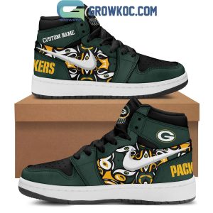 Green Bay Packers Native American Heritage Month 2024 Air Jordan 1 Shoes