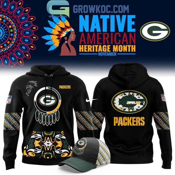 Green Bay Packers November 2024 Native American Heritage Month Hoodie T-Shirt