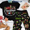 Grinch This Is Official Family Christmas Fleece Pajamas Set