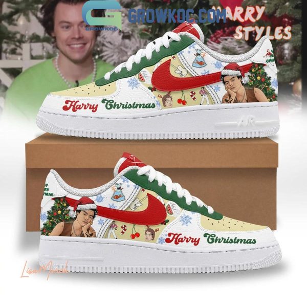 Harry Styles Merry Christmas A Very Harry Christmas 2024 Air Force 1 Shoes