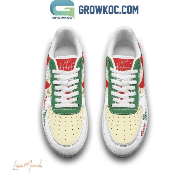 Harry Styles Merry Christmas A Very Harry Christmas 2024 Air Force 1 Shoes