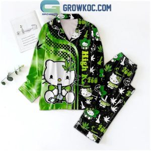 Hello Kitty High Kitty 420 Polyester Pajamas Set