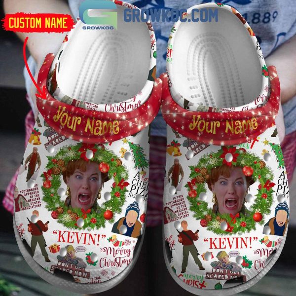 Home Alone Kevin Merry Christmas Personalized Crocs Clogs