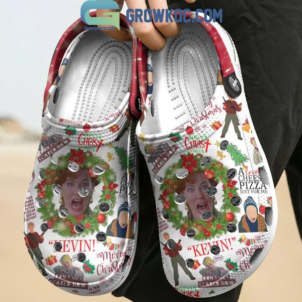 Home Alone Kevin Merry Christmas Personalized Crocs Clogs