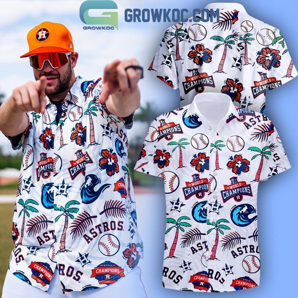 Houston Astros Style World Series Champions 2024 Celebrating Hawaiian Shirts