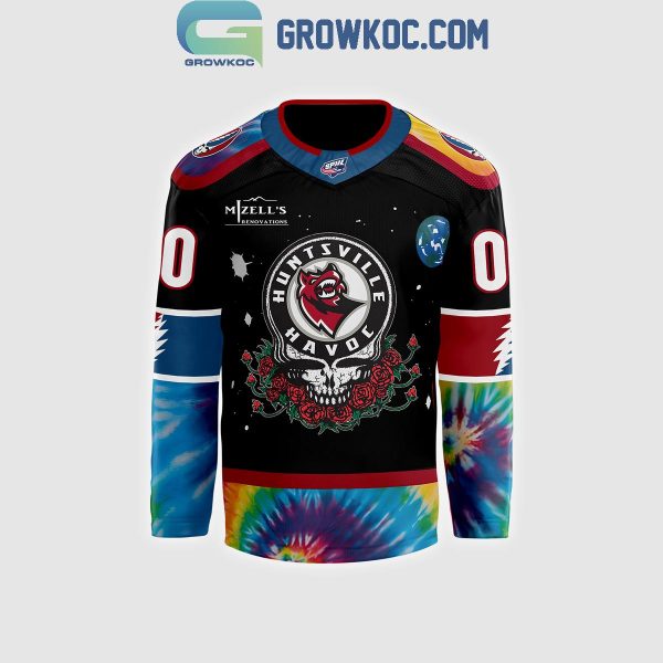 Huntsville Havoc 2024 Grateful Dead The Memories Personalized Hockey Jersey