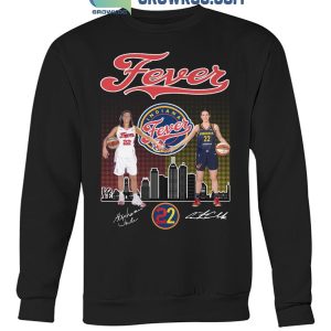 Indiana Fever Legends Stephanie White Caitlin Clark 2024 T-Shirt