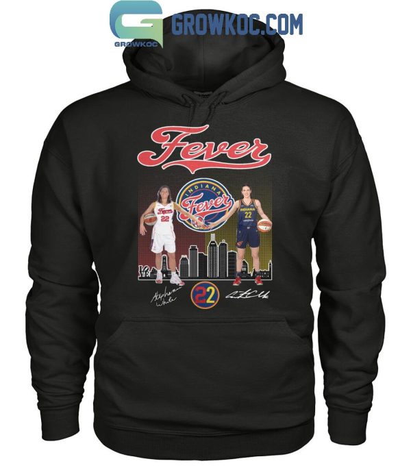 Indiana Fever Legends Stephanie White Caitlin Clark 2024 T-Shirt