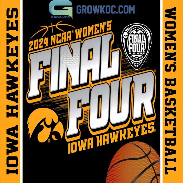 Iowa Hawkeyes 2024 Women’s Basketball Final Four Back To Back House Flag