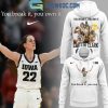 Iowa Hawkeyes Caitlin Clark Dream Big With Gatorade 2024 Hoodie T-Shirt