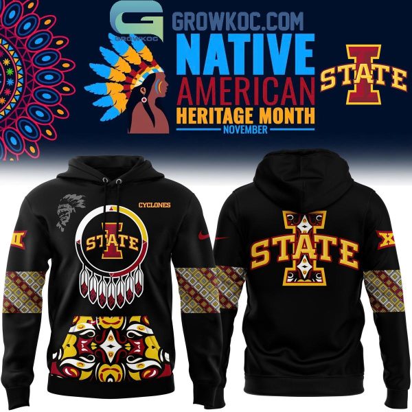 Iowa State Cyclones The Memories 2024 Native American Heritage Month Hoodie T-Shirt