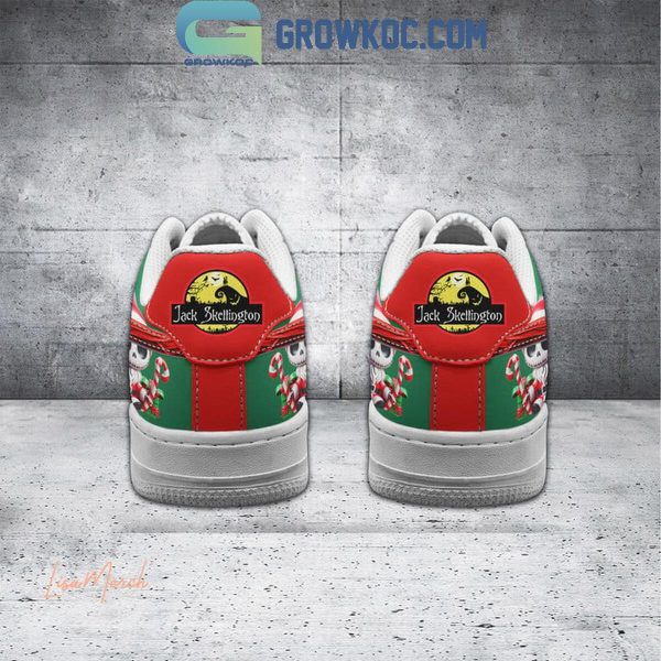 Jack Skellington Merry Christmas Merry Scary Holidays Air Force 1 Shoes