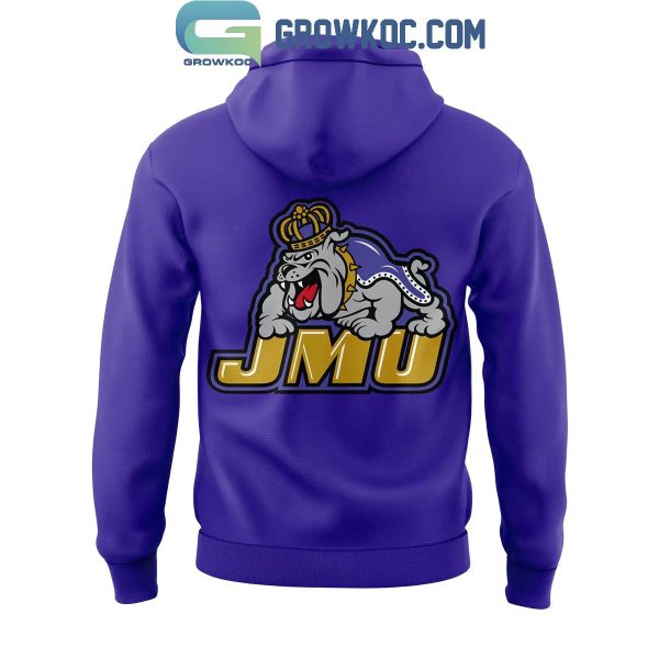 James Madison Dukes Football Team 2024 Blue Out Duke Dog Hoodie T-Shirt