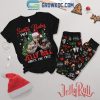 Jelly Roll Is Under The Tree Merry Christmas Fleece Pajamas Set