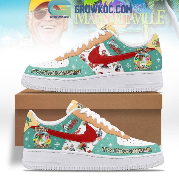 Jimmy Buffett Margaritaville It’s 5 O’Clock Somewhere Air Force 1 Shoes