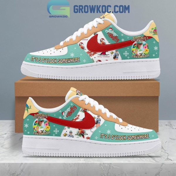 Jimmy Buffett Margaritaville It’s 5 O’Clock Somewhere Air Force 1 Shoes