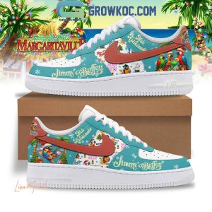 Jimmy Buffett Merry Christmas Mele Kalikimaka Air Force 1 Shoes