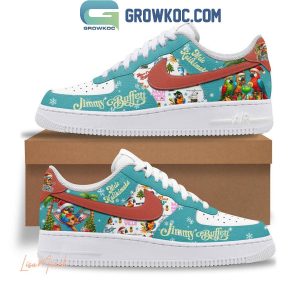 Jimmy Buffett Merry Christmas Mele Kalikimaka Air Force 1 Shoes