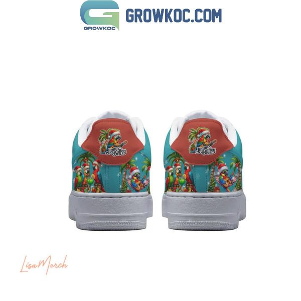 Jimmy Buffett Merry Christmas Mele Kalikimaka Air Force 1 Shoes