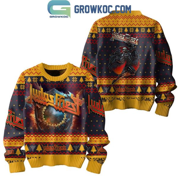 Judas Priest Screaming For Vengeance Christmas Ugly Sweater