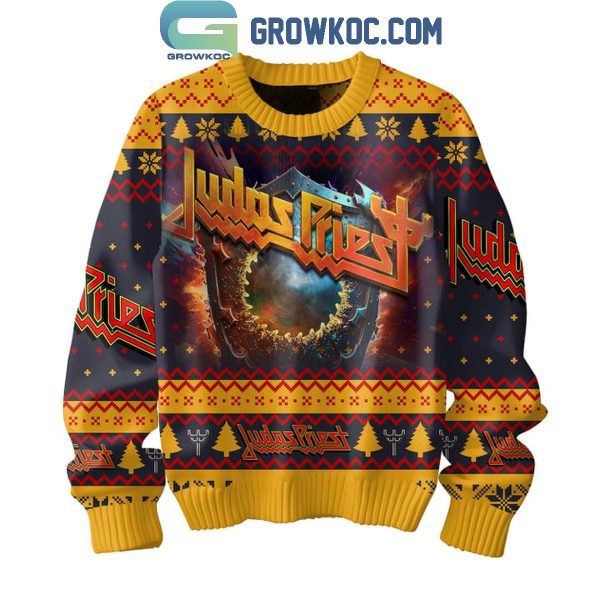 Judas Priest Screaming For Vengeance Christmas Ugly Sweater