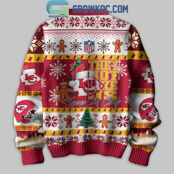 Kansas City Chiefs 2024 They Not Like Us Chiefs Christmas Ugly Sweater