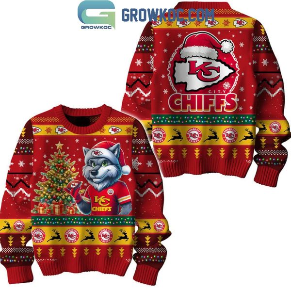 Kansas City Chiefs Go Chiefs Merry Chiefs-mas 2024 Christmas Ugly Sweater