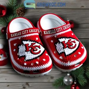 Kansas City Chiefs Merry Christmas Victory In Snow Crocs Clogs