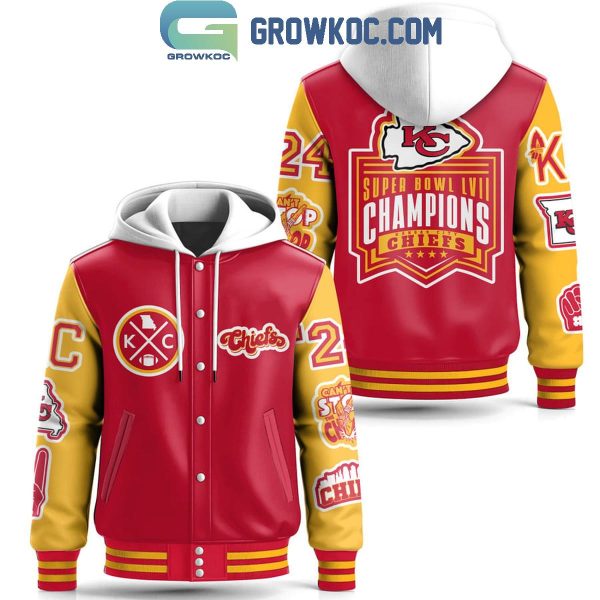 Kansas City Chiefs Super Bowl LVII Champions Chiefs Memories Baseball Jacket