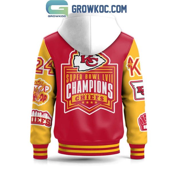 Kansas City Chiefs Super Bowl LVII Champions Chiefs Memories Baseball Jacket