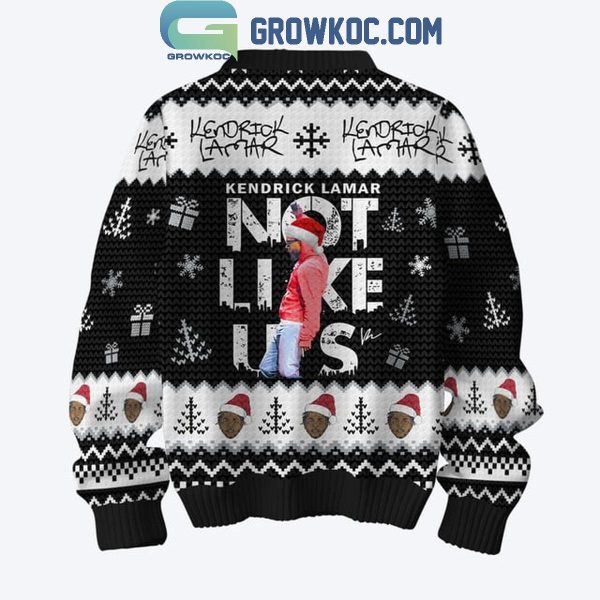 Kendrick Lamar Not Like Us 2024 Christmas Ugly Sweater