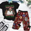 Wisconsin Badgers Jump Around Merry Badgers Christmas Fleece Pajamas Set