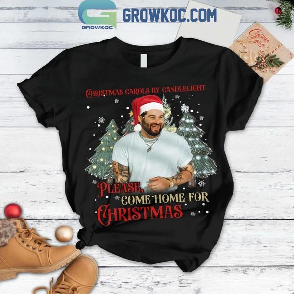 Koe Wetzel Please Come Home For 2024 Christmas Fleece Pajamas Set