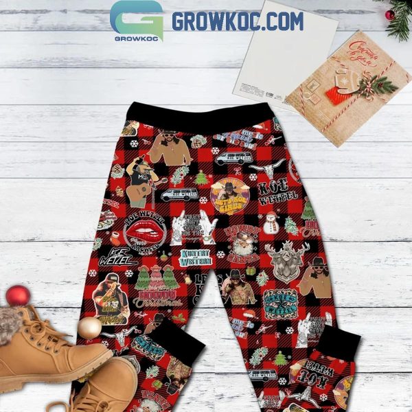 Koe Wetzel Please Come Home For 2024 Christmas Fleece Pajamas Set