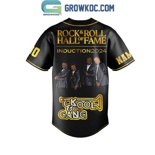 Kool And The Gang Introduction 2024 Hall Of Fame Personalized Baseball Jersey