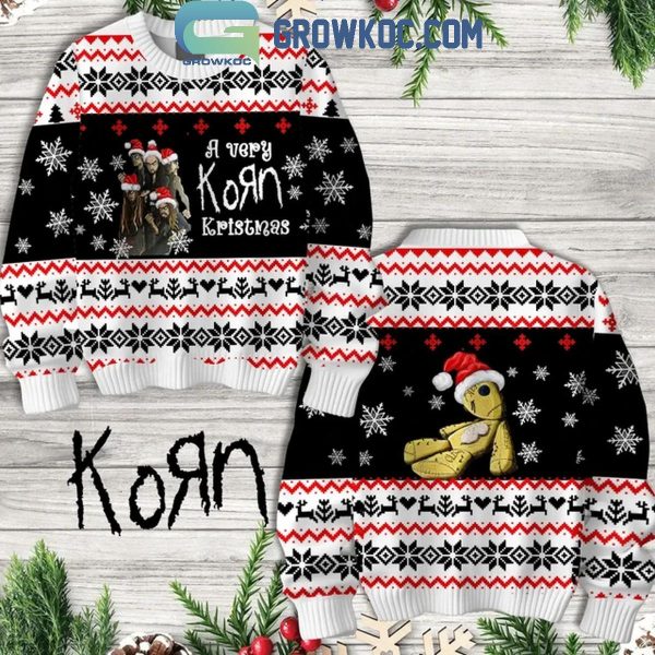 Korn Rock Band A Very Korn Kristmas Christmas Ugly Sweater