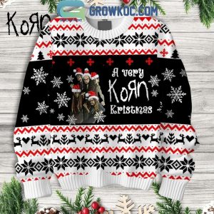 Korn Rock Band A Very Korn Kristmas Christmas Ugly Sweater