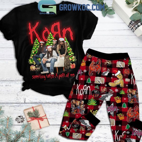 Korn Something Take Apart Of Me Christmas Fleece Pajamas Set